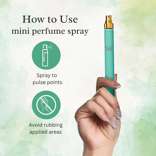 Vista 4 de Gucci Flora Gorgeous Jasmine by Gucci - Eau de Parfum en espray para mujer, 0.33 oz