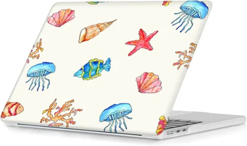 Vista 32 de Carcasa para laptop compatible con MacBook Pro de 14 pulgadas, modelo A2918, A2992, A2779, A2442, M3, M2, M1, versión 2021-2023, funda protectora
