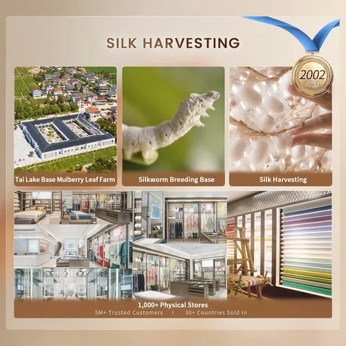 Vista 7 de THXSILK Funda de edredón de seda tamaño Twin de 1 pieza, 100% seda de morera de grado superior 6A+ Serie de lujo con cremallera, funda de edredón