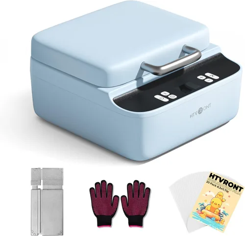 HTVRONT Máquina de Prensa de Calor para Fundas de Teléfono Compatible con Android -H17 Máquina de Prensa de Calor al Vacío para Fundas de Teléfono-