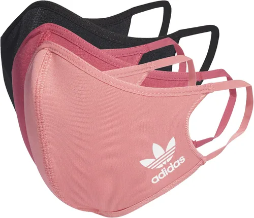 Vista 4 de Adidas Originals - Fundas faciales estándar, paquete de 3