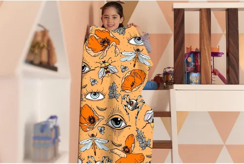 Vista 24 de Manta de otoño de gnomo, gnomo de otoño de 30 x 40 pulgadas, ligera, súper suave y acogedora para sofá, cama, sofá y silla