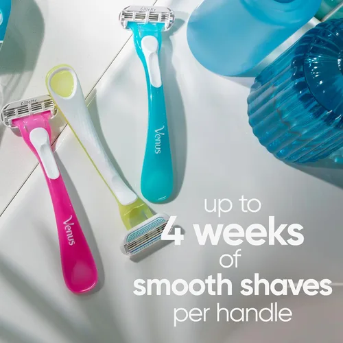 Vista 6 de Gillette Venus Tropical - Maquinilla de afeitar desechable para mujer, 3