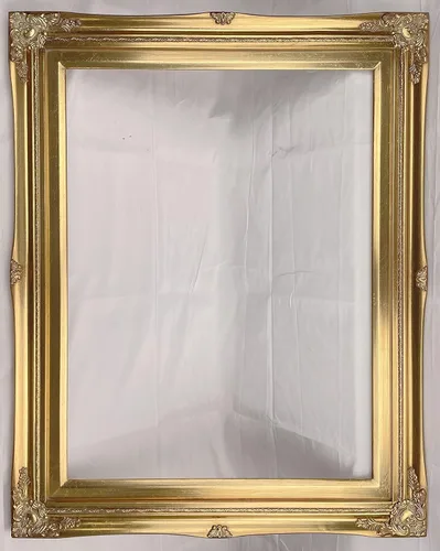 Vista 5 de TP Picture Frame 24 x 36 inch Antique Gold Ornate Baroque Wood (No Glass and Backing) 3” Wide
