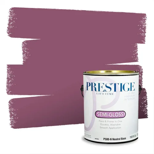 Vista 7 de Prestige Paints Pintura exterior e imprimación en uno, 1 galón, plano, coincidencia comparable de Valspar* Amber Rose*