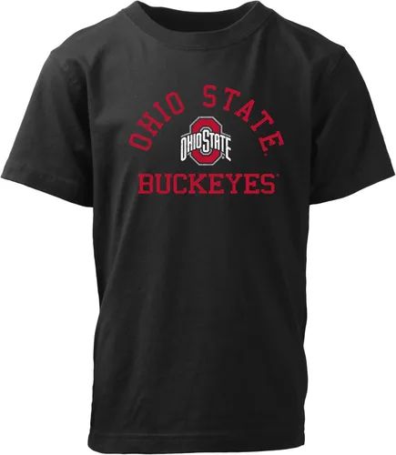 Vista 142 de Wes and Willy Camiseta de algodón orgánico de manga corta para niños de la NCAA