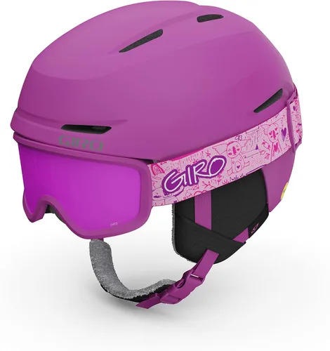 Vista 30 de Giro Spur - Casco de esquí para niños, casco de snowboard para jóvenes, niños y niñas