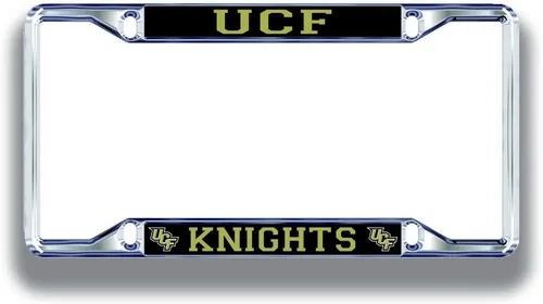 Vista 36 de Marco de matrícula de la NCAA, plateado