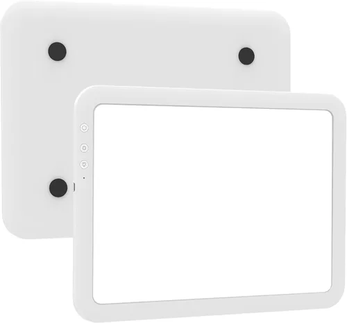 Vista 12 de TOHETO A3 - Almohadilla de luz LED recargable súper brillante con bolsa de transporte para deshierbe de vinilo, tablero de luz inalámbrico portátil