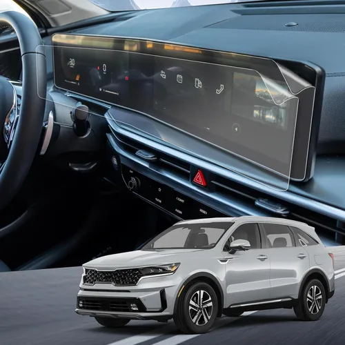 Vista 9 de YEE PIN Protector de pantalla de vidrio templado HD de 8 pulgadas para Kia Forte 2019, 2020, 2021, 2022, protector de pantalla de 8 pulgadas