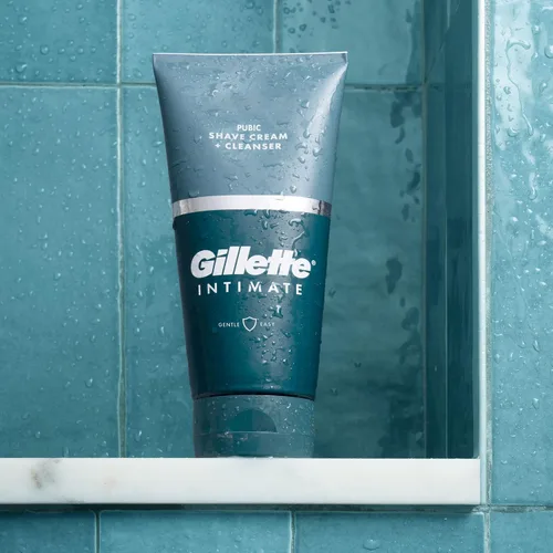 Vista 8 de Gillette Intimate 2 en 1 Crema de Afeitado Púbico + Limpiador, Fórmula Suave, Formulada para el Vello Púbico y la Piel, con Aloe, Libre de Parabenos