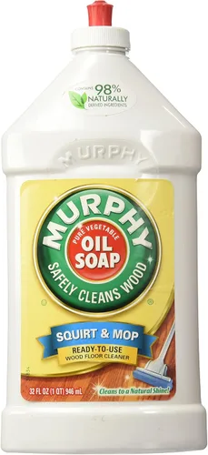 Murphy s Squirt and Mop - Limpiador de pisos de madera listo para usar, 32 onzas (el embalaje puede variar)