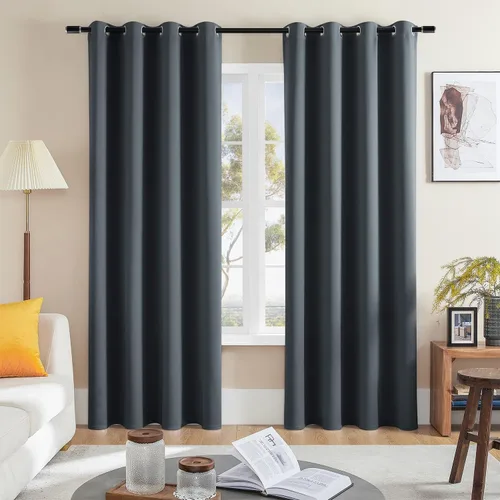 Vista 39 de Rutterllow - Cortinas opacas con ojales, 2 paneles