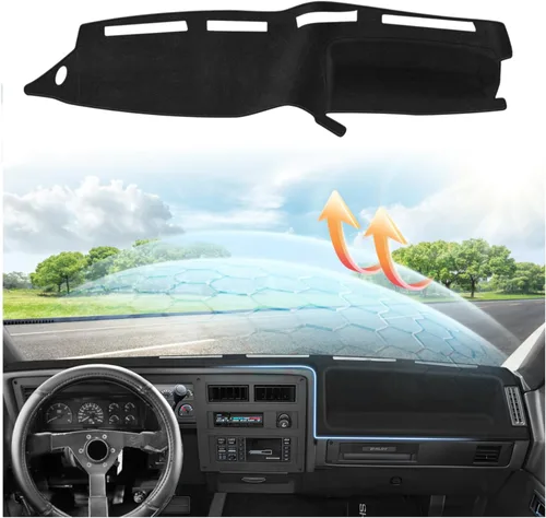 Vista 32 de CARTIST - Funda para salpicadero de ajuste personalizado para Chevrolet/Chevy Colorado 2015-2020 2021 2022 Accesorios Cubierta para salpicadero