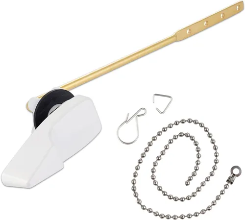 Vista 14 de Hygie Rinse Kit de reemplazo universal de mango de inodoro de metal de montaje frontal compatible con American Standard/Mansfield/Gerber/TOTO, Cromo