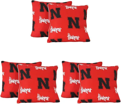 Vista 16 de College Covers Everything Comfy Auburn Tigers - Almohada decorativa de 16 x 16 pulgadas, incluye 2 almohadas