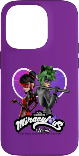 Vista 17 de Miraculous Ladybug Cat Noir Tales of Shadybug and Claw Noir - Carcasa para iPhone 17