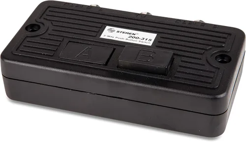 Vista 9 de STEREN Interruptor de red - Divisor coaxial de 2 vías - Divisor de antena - Interruptor de transferencia manual - Divisor de cable coaxial de 2 vías