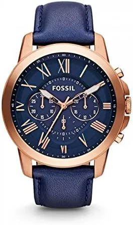 Vista 2 de Fossil Grant - Reloj cronógrafo de cuarzo de acero inoxidable para hombre Cronógrafo movimiento de cuarzo
