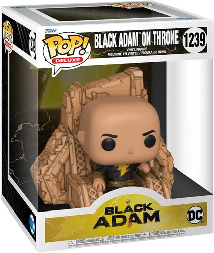 Funko Pop! Movies: Black Adam - Black Adam on Throne