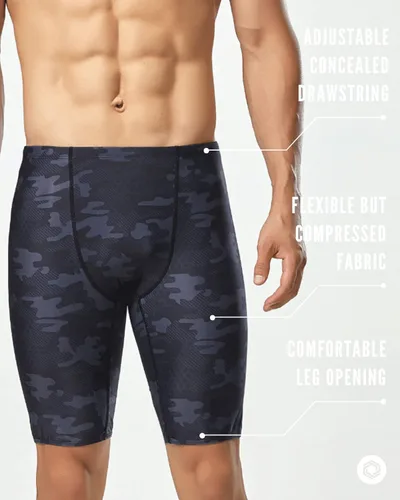 Vista 2 de Onvous Lite - Traje de baño deportivo para hombre Racing & Training Endurance Rápido, flexible, cómodo Talla 28-38