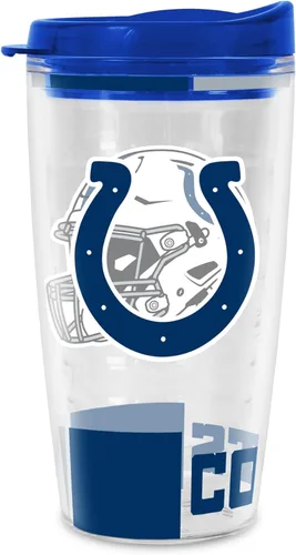 Vista 24 de Rico Industries NFL Fútbol Americano Vaso Clásico de Doble Pared de 16oz o 20oz Tritan con Tapa