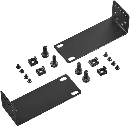 Vista 6 de Kit de oído para rack TP-Link de 19 pulgadas para interruptores de montaje en rack 1U Extensor de ancho de 10.6 pulgadas a 19 pulgadas