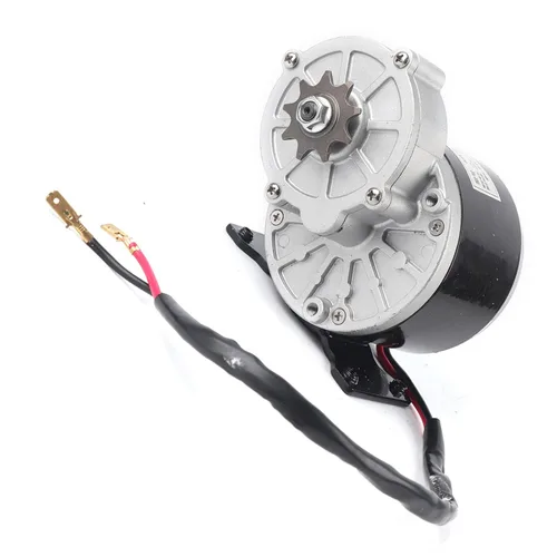 Vista 8 de Motor eléctrico de reducción de engranajes, motor de reducción de engranajes MY1025Z2 de 12 V 250 W con piñón de 9 dientes, reductor de motores