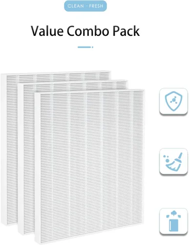 Vista 6 de 3-Pack C535 Replacement Filter A Compatible with Winix C535, 5300-2, P300, 5300, Repalce 115115, H13 True HEPA Filter