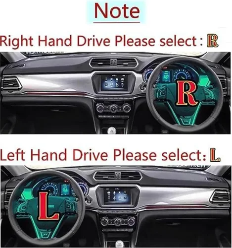 Vista 5 de KAYJAE Car Dash Cover Mat,for SsangYong Korando 2011 2012 2013,Black Edge Anti-Slip Mat Dashboard Cover Pad Interior Styling Accessories