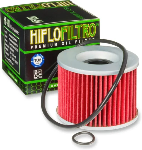 Vista 2 de HiFloFiltro HF401-2 Filtro de aceite premium, paquete de 2