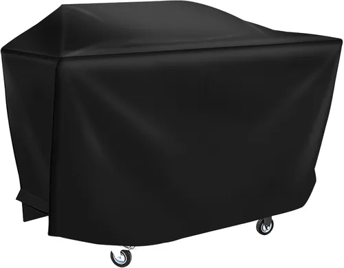Vista 23 de iCOVER - Cubierta de parrilla de 58 pulgadas para parrilla al aire libre, anti-UV y resistente a la decoloración, fundas impermeables para parrilla
