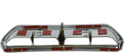 Vista 3 de Cromo Batwing exterior Slipstream Vent cubierta carenado ajuste acento compatible con Harley Touring Street Glide 2014 2015 2016 2017