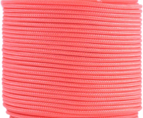 Vista 5 de KONMAY 1 rollo de cuerda de nailon de 150 yardas, trenzado de 0.016 in de nailon Shamballa Macramé/cordón de cuentas, cordón de nudo chino, cuerda