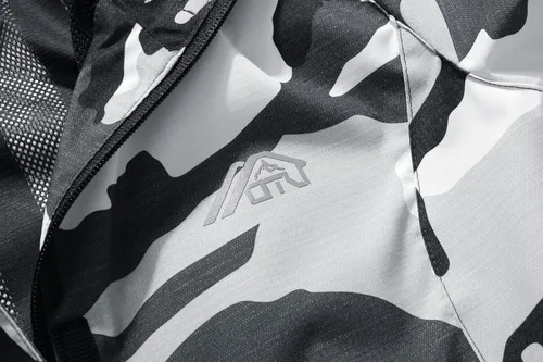 Vista 9 de OTU Chaqueta impermeable para mujer, ligera, impermeable con capucha para senderismo, viajes al exterior.