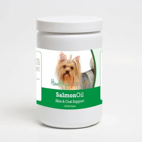 Vista 382 de Healthy Breeds Affenpinscher - Masticables suaves de aceite de salmón, 90
