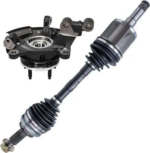 Vista 51 de Detroit Axle - Ejes CV traseros AWD para Nissan Rogue 2015-2020, reemplazo del conjunto de ejes CV 2016 2017 2018 2019