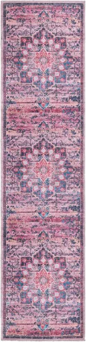 Vista 107 de Rugs.com Francesca Collection - Alfombra lavable de tejido plano, 2 x 3 pies, color blanco sal marina, perfecta para entradas, cocinas, rincones