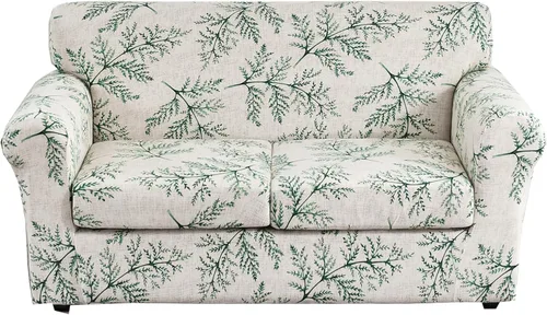 Vista 81 de CRFATOP Fundas para sillas suaves de 2 piezas para perros, fundas elásticas para sillón de 1 plaza, fundas de muebles de sofá lavables con 1 funda