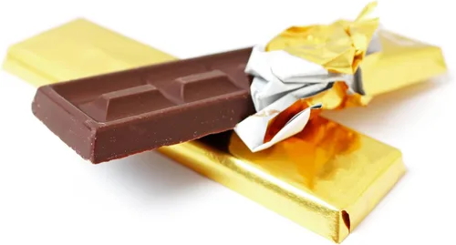 Vista 7 de Penta Angel 50 envoltorios de barra de caramelo, papel de regalo de chocolate de aluminio con respaldo de papel grueso para Navidad, boda 50