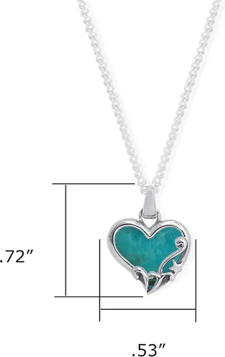 Vista 3 de Boma Jewelry - Collar de plata de ley, 16 pulgadas