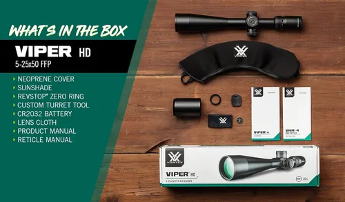 Vista 6 de Vortex Optics Viper HD - Mira telescópica de primer plano focal
