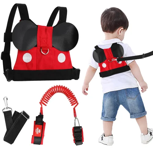 Lehoo Castle Correa de seguridad para niños pequeños para caminar, correas de bebé para niños pequeños, arnés para niños con correa, correa de