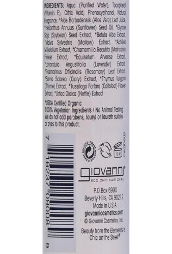 Vista 2 de GIOVANNI - Eco Chic VitaPro Fusion - Tratamiento capilar sin enjuague - Humedad protectora para todo tipo de cabello (5.1 onzas)