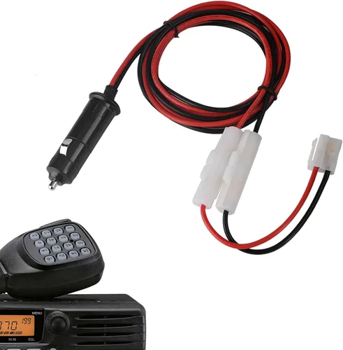 Vista 9 de Encendedor de cigarrillos de coche, cable de alimentación en forma de T, encendedor de cigarrillos, doble, cable resistente a altas temperaturas