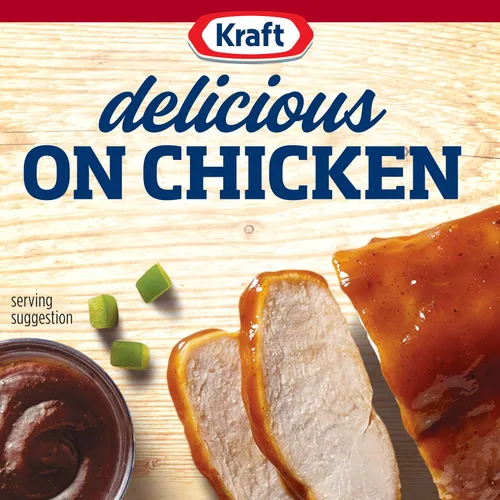 Vista 9 de Kraft Hickory Smoke - Salsa barbacoa a fuego lento para barbacoa, botella de 17.5 onzas