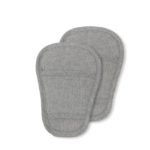 Vista 9 de Juego de 3 fundas de correa de asiento de coche para cochecito de bebé y almohadilla para la entrepierna, fundas universales suaves para cinturón