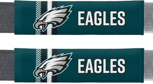 Vista 11 de Fremont Die NFL - Almohadillas unisex para cinturón de seguridad de Rally, ajuste universal