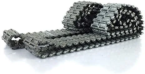 Hockus Accesorios Escala 1/16 Ruso T90 RC Tanque 3938 Pistas de Metal W/Solo Linkages TH00584
