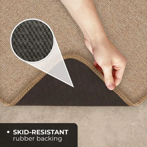 Vista 4 de House, Home and More Alfombra antideslizante - Pebble Beige - 12 pies x 36 pulgadas